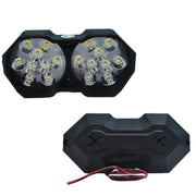 Двоен LED халоген за мотор, 14 диода, 30W