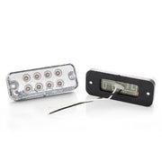 Бял LED габарит 24V, диодна светлина с 8 диода