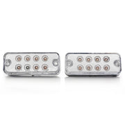 Бял LED габарит 24V, диодна светлина с 8 диода