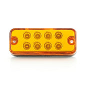 Жълт LED габарит 24V,  диодна светлина с 8 диода