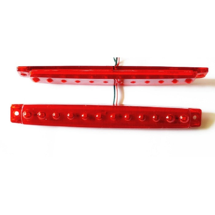 Червен LED габарит с 12 диода, 24V