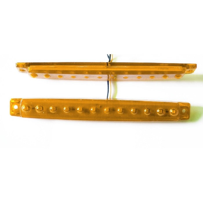 Жълт LED габарит с 12 диода,12V