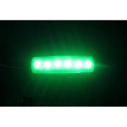 LED габарит зелена светлина, 24V с 6 SMD LED