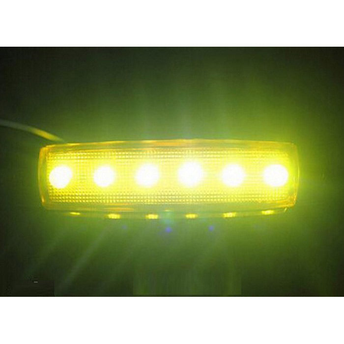LED габарит жълт, 12V