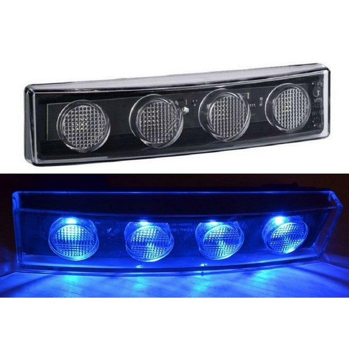 LED СИН габарит за таван за Scania R/P/G
