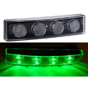 LED габарит за таван за Scania R/P/G, зелен
