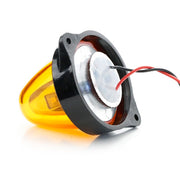 Жълт LED габарит с 12 SMD диода - въртяща светлина 24V