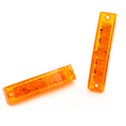 Жълт LED габарит, 24V с единична функция