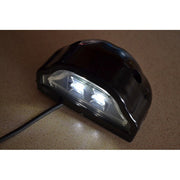 LED осветление за номер черно,  24V