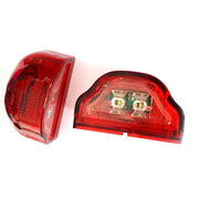 LED осветление за номер червено,  24V