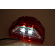 LED осветление за номер червено, 12V