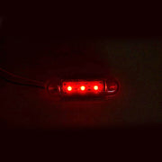 Диоден габарит червен, 12V  с 3 SMD LED