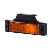 LED габарит с 3 диода несиметрични, 12-24V - жълт