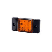 LED габарит с 3 SMD диода жълт, 12-24V