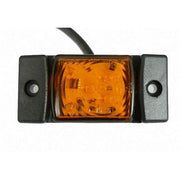 LED габарит с 3 SMD диода жълт, 12-24V