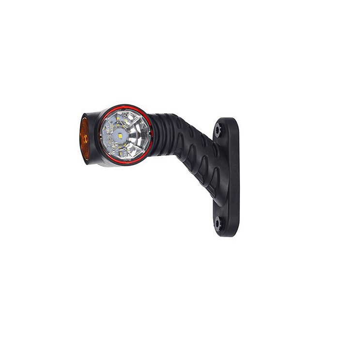Тройно LED рогче късо, ляво 12-24V