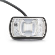 LED габарит с рефлектор, бял с 4 SMD диода, 12/24V