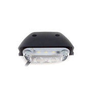 LED габарит овал, напречен монтаж, бял - 12-24V