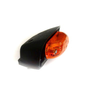 LED габарит овал, напречен монтаж, жълт - 12-24V