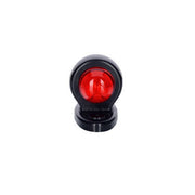 LED рогче късо, бяло/червено - 12-24V