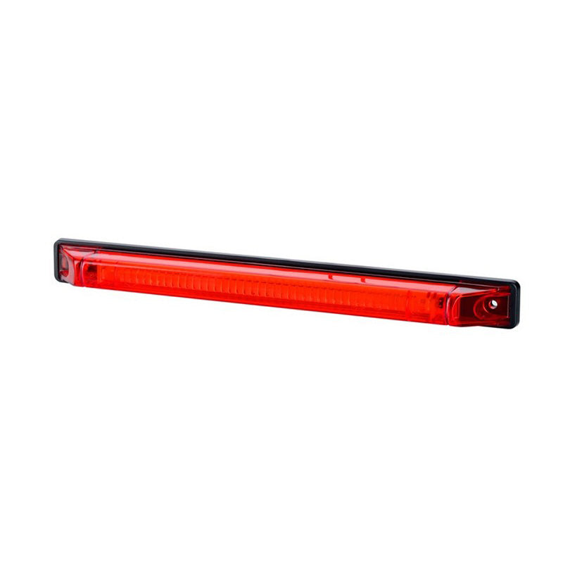 Дълъг LED габарит 12-24V - червен