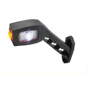 LED рогче косо жълто/бяло/червено, ляво-12-24V