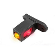 Къс LED габарит 3 цвята - бял, жълт и червен, 12-24V