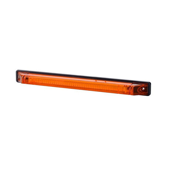 Дълъг жълт LED габарит, 12-24V