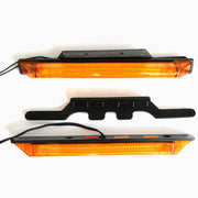 Дълъг жълт LED габарит, 12-24V