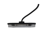 Бял LED габарит с 1 диод овал, 12-24V