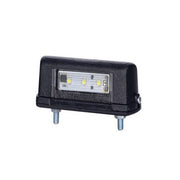 Черно LED осветление за номер, 12-24V