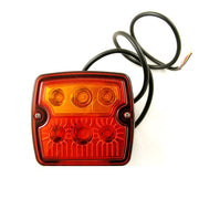 Малък LED стоп за ремарке/камион с 6 диода, 12-24V