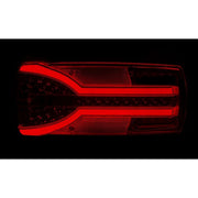 Диоден стоп с динамичен мигач, неон габарит, ляв, 12-24V