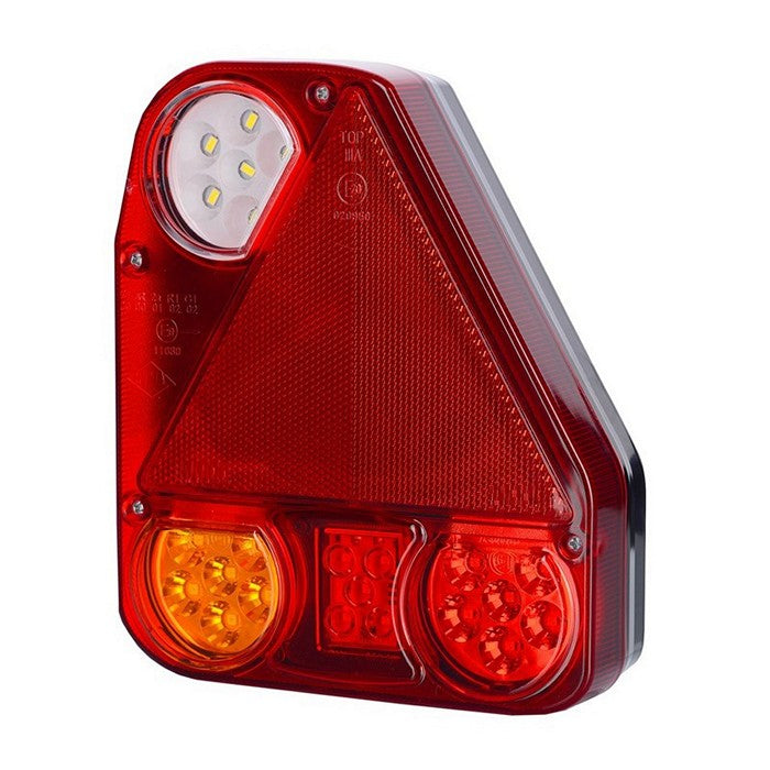 LED стоп за ремарке със светлоотразител, ляв -12-24V