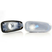 LED габарит рогче с 14 диода, червено-бял - 24V