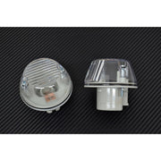 Мигач за MAN, бял с крушка 12/ 24V