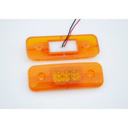 Жълт LED габарит за всички товарни автомобили 9 SMD, 12V