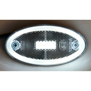 Бял LED габарит за всички товарни автомобили с неонов ефект 12V/24V