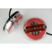 LED неон стоп с динамичен мигач тип Хамбургер 12/24V