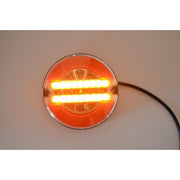 LED неон стоп с динамичен мигач тип Хамбургер 12/24V