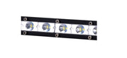 Мини LED бар 18W тънък с 6 диода – халоген за джип, ATV и трактор