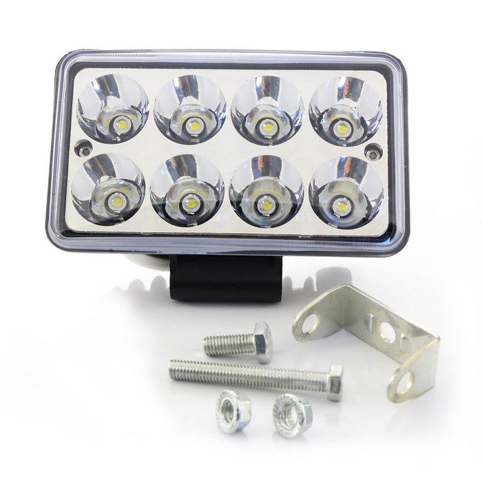 LED прожектор, мощна работна лампа 32W, 10/30V два режима къси и дълги