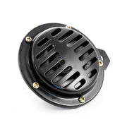 Метален клаксон - черен 12V