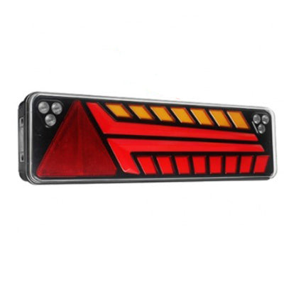 Десен LED  Стоп с динамичен мигач, 52см x 14.6см, 7 Функции, Е-Мark, 12V-24V