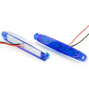 Син LED габарит 12V за универсална употреба