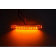 Жълт LED габарит за всички товарни автомобили, ремарке, бус или кемпер - 12V