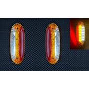 LED габарит с тройна функция за вертикален монтаж 18 SMD диода, 12V