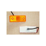 LED страничен жълт габарит 12/24V за бус, камион, ремарке