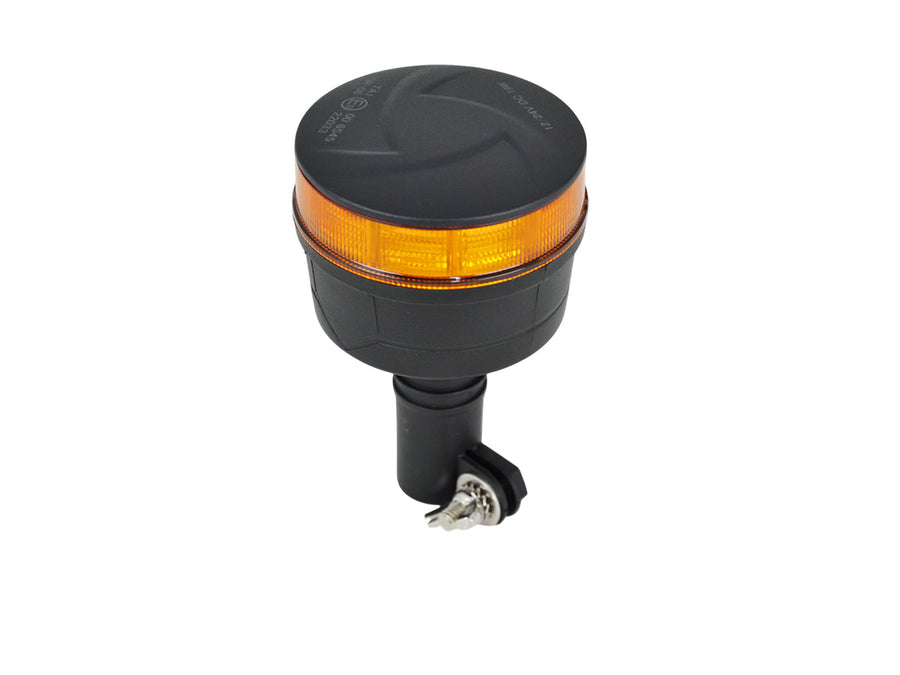 Оранжев диоден LED блиц- маяк 12-30V,  за стойка