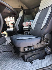Калъфи за седалки за MAN TGX, EURO 5, 2007-2014, СИВИ
